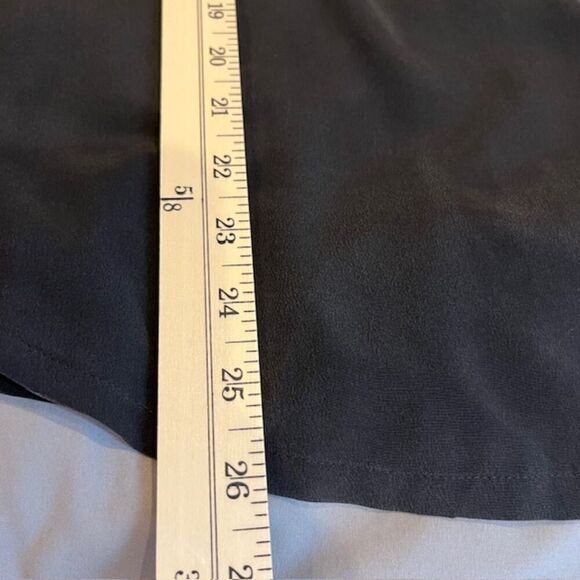 Joie Alicia Silk Racerback Pocket Tank Ribbed Edge Black Size Small - Picture 8 of 9